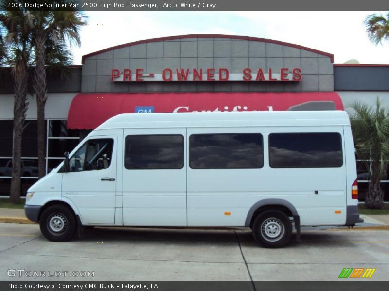 Arctic White / Gray 2006 Dodge Sprinter Van 2500 High Roof Passenger