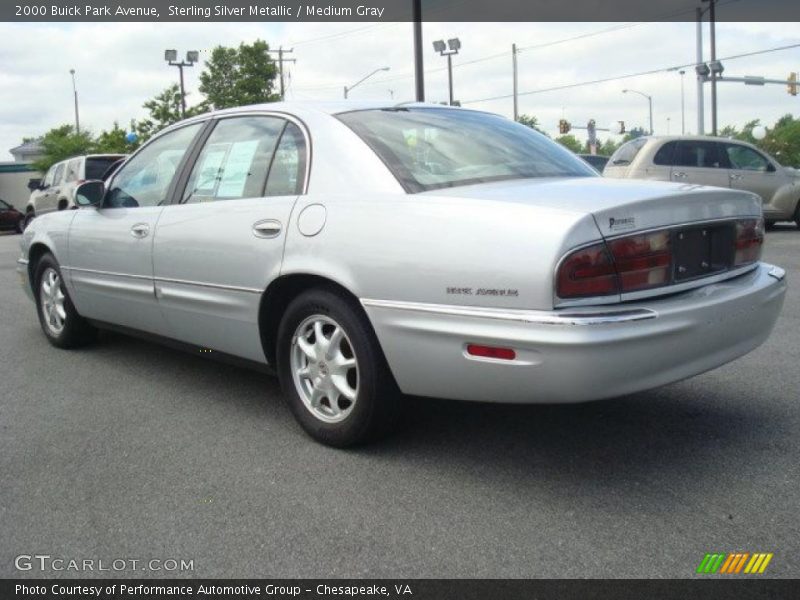 Sterling Silver Metallic / Medium Gray 2000 Buick Park Avenue