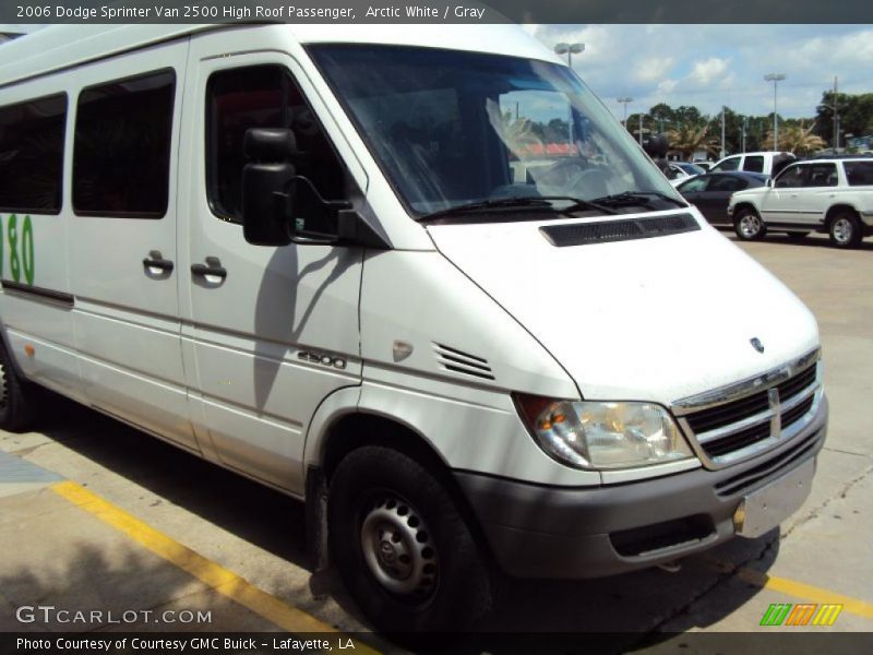 Arctic White / Gray 2006 Dodge Sprinter Van 2500 High Roof Passenger