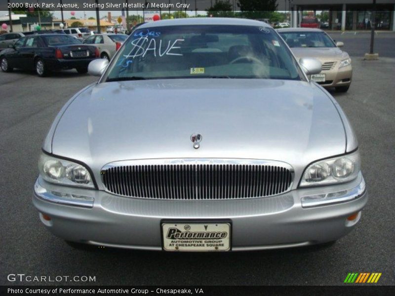 Sterling Silver Metallic / Medium Gray 2000 Buick Park Avenue