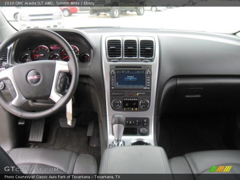 Summit White / Ebony 2010 GMC Acadia SLT AWD