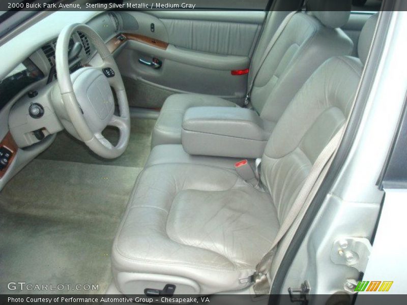Sterling Silver Metallic / Medium Gray 2000 Buick Park Avenue