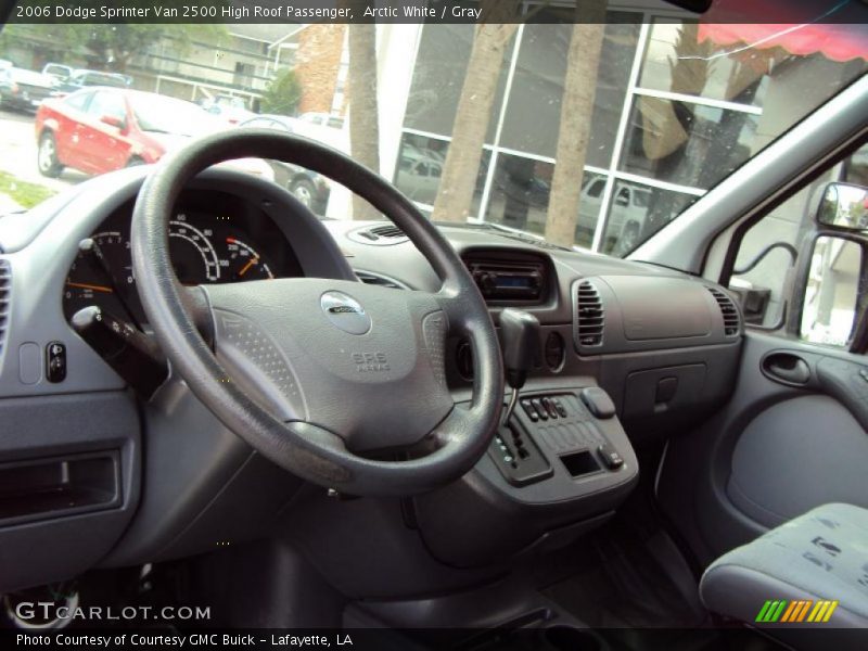 Arctic White / Gray 2006 Dodge Sprinter Van 2500 High Roof Passenger