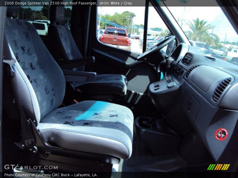 Arctic White / Gray 2006 Dodge Sprinter Van 2500 High Roof Passenger