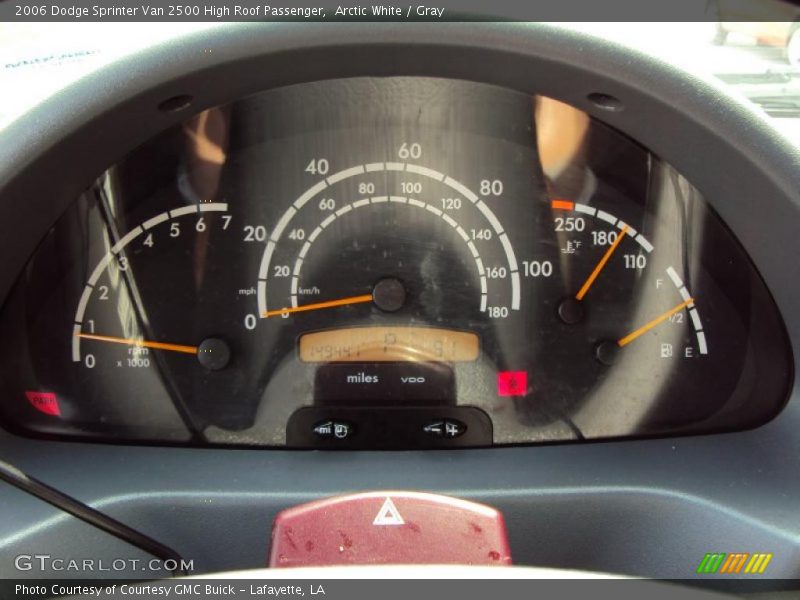 Arctic White / Gray 2006 Dodge Sprinter Van 2500 High Roof Passenger
