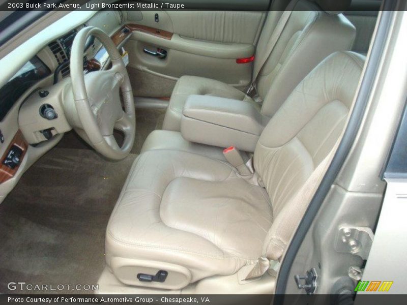 Light Bronzemist Metallic / Taupe 2003 Buick Park Avenue