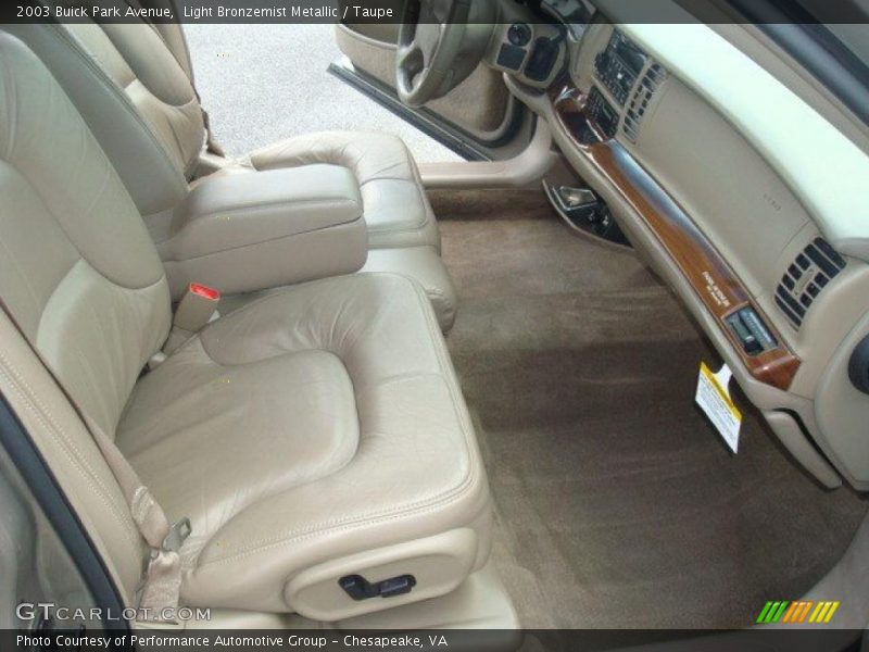 Light Bronzemist Metallic / Taupe 2003 Buick Park Avenue