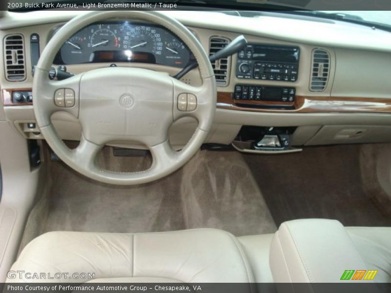 Light Bronzemist Metallic / Taupe 2003 Buick Park Avenue