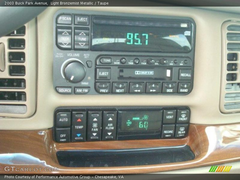 Light Bronzemist Metallic / Taupe 2003 Buick Park Avenue