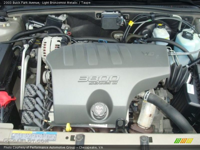 Light Bronzemist Metallic / Taupe 2003 Buick Park Avenue