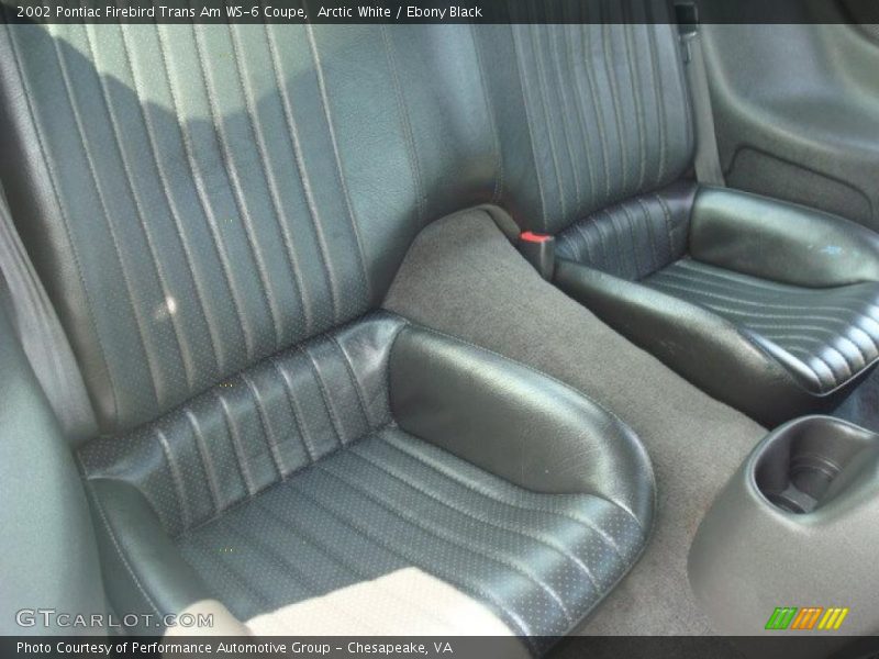 Arctic White / Ebony Black 2002 Pontiac Firebird Trans Am WS-6 Coupe