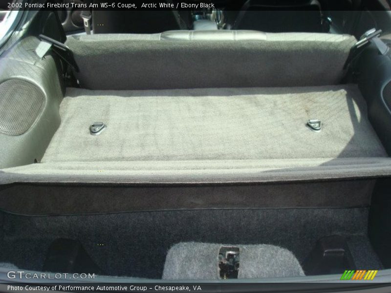 Arctic White / Ebony Black 2002 Pontiac Firebird Trans Am WS-6 Coupe
