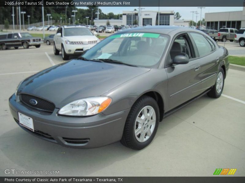 Dark Shadow Grey Metallic / Medium/Dark Flint 2005 Ford Taurus SE