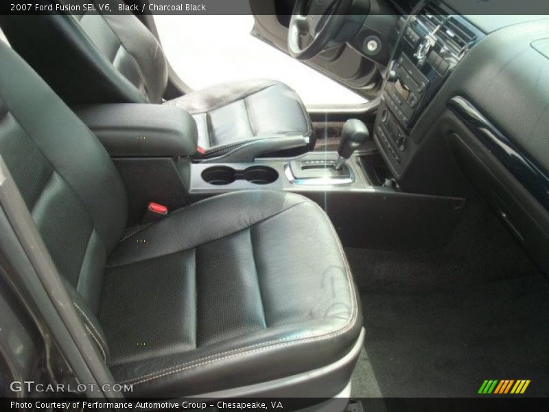 Black / Charcoal Black 2007 Ford Fusion SEL V6