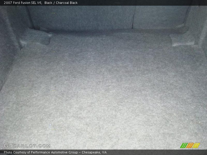 Black / Charcoal Black 2007 Ford Fusion SEL V6