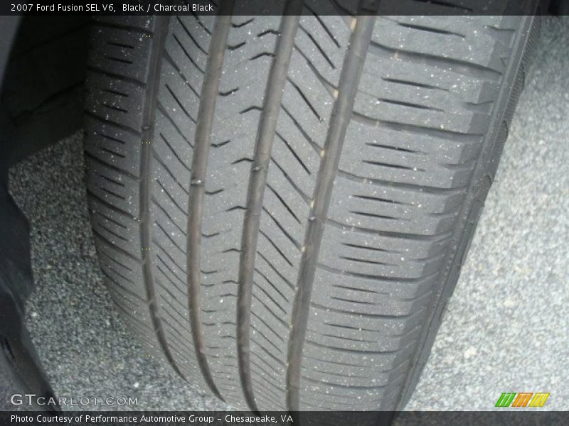Black / Charcoal Black 2007 Ford Fusion SEL V6