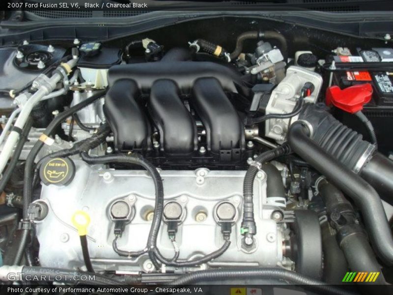 Black / Charcoal Black 2007 Ford Fusion SEL V6