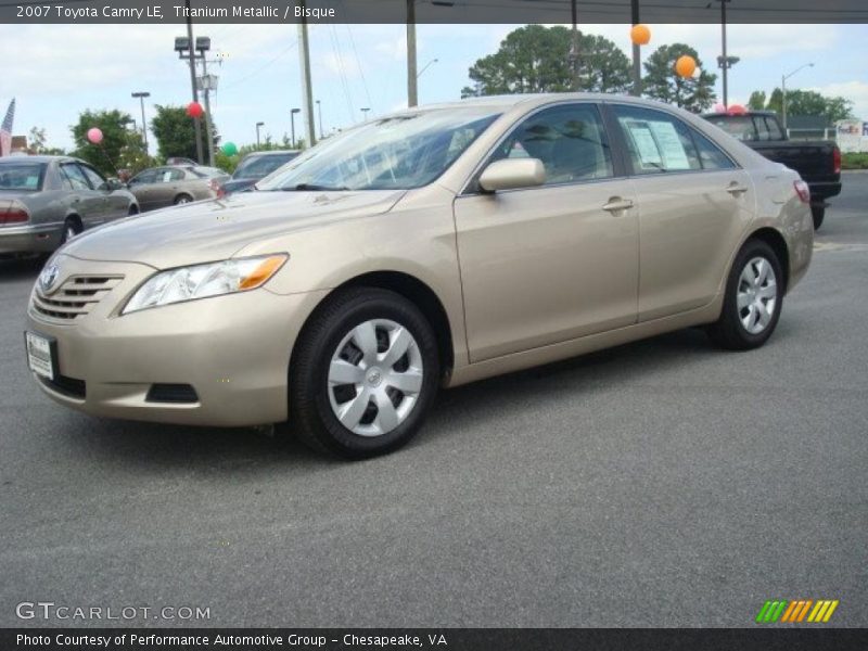 Titanium Metallic / Bisque 2007 Toyota Camry LE