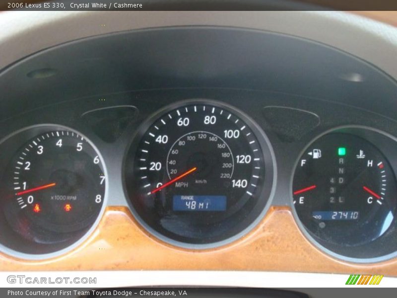 Crystal White / Cashmere 2006 Lexus ES 330