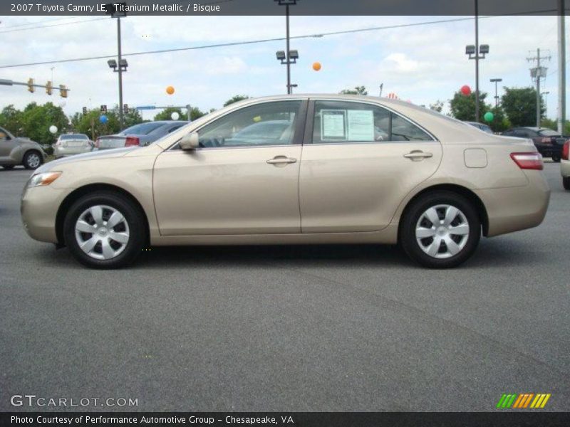 Titanium Metallic / Bisque 2007 Toyota Camry LE
