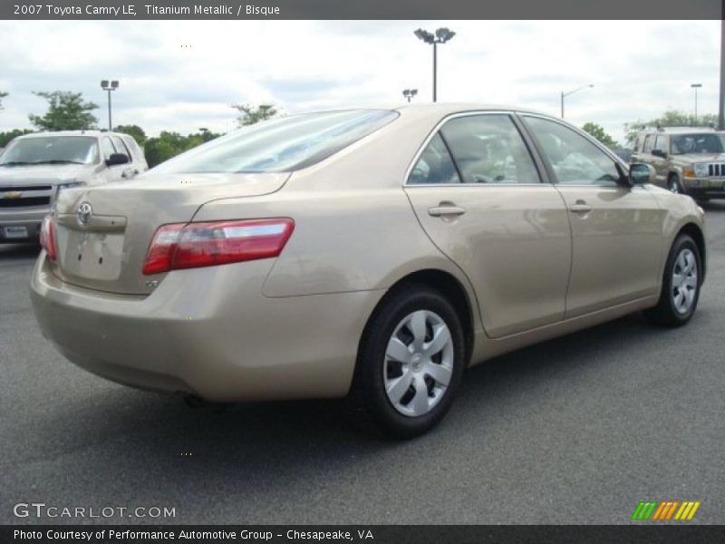 Titanium Metallic / Bisque 2007 Toyota Camry LE