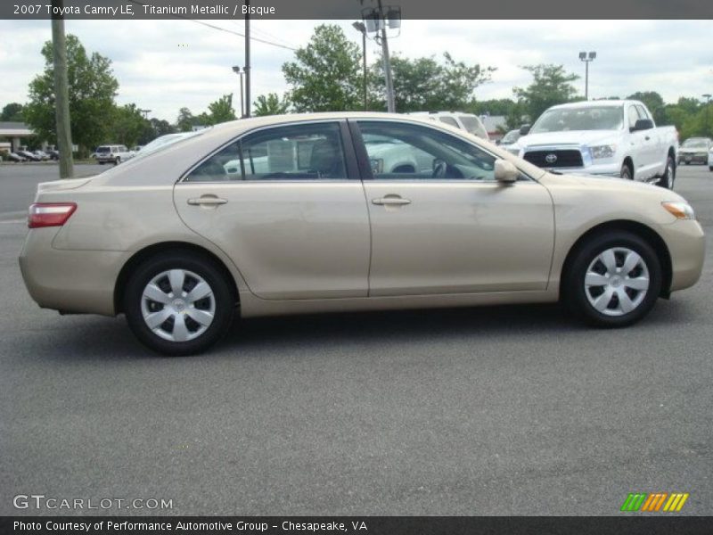 Titanium Metallic / Bisque 2007 Toyota Camry LE