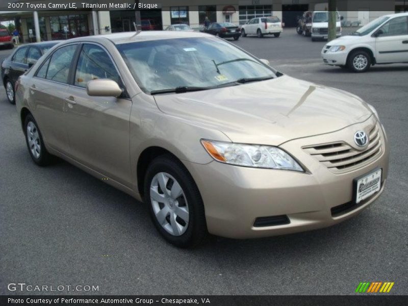 Titanium Metallic / Bisque 2007 Toyota Camry LE