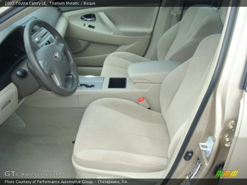 Titanium Metallic / Bisque 2007 Toyota Camry LE