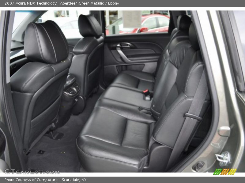 Aberdeen Green Metallic / Ebony 2007 Acura MDX Technology