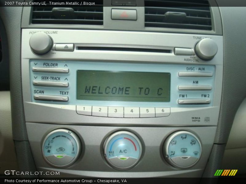 Titanium Metallic / Bisque 2007 Toyota Camry LE