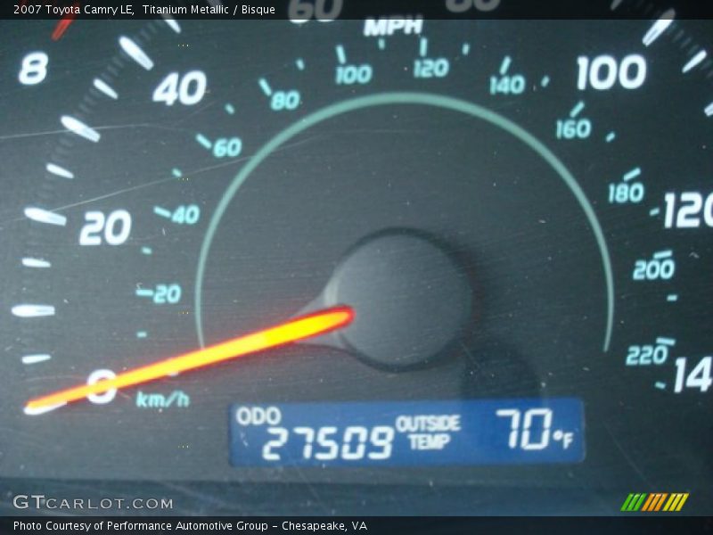 Titanium Metallic / Bisque 2007 Toyota Camry LE
