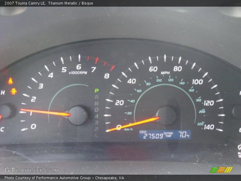 Titanium Metallic / Bisque 2007 Toyota Camry LE