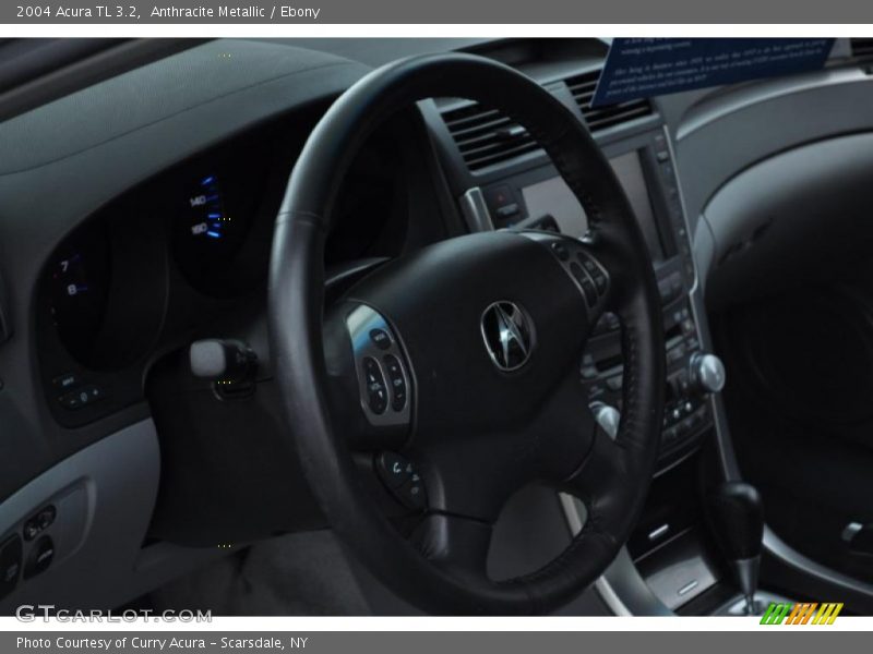 Anthracite Metallic / Ebony 2004 Acura TL 3.2