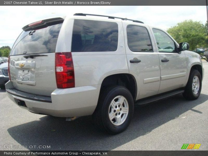 Silver Birch Metallic / Morocco Brown/Ebony 2007 Chevrolet Tahoe LS