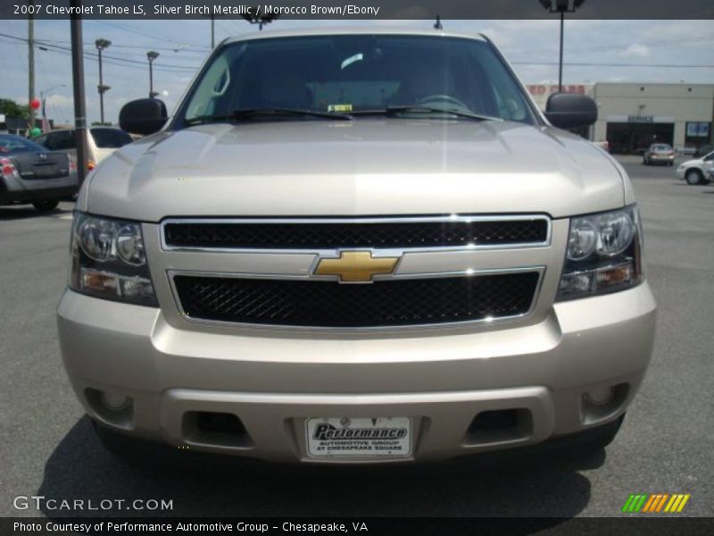 Silver Birch Metallic / Morocco Brown/Ebony 2007 Chevrolet Tahoe LS