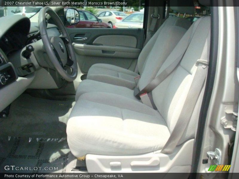 Silver Birch Metallic / Morocco Brown/Ebony 2007 Chevrolet Tahoe LS