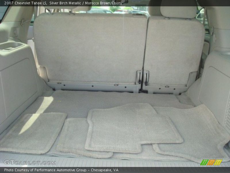 Silver Birch Metallic / Morocco Brown/Ebony 2007 Chevrolet Tahoe LS