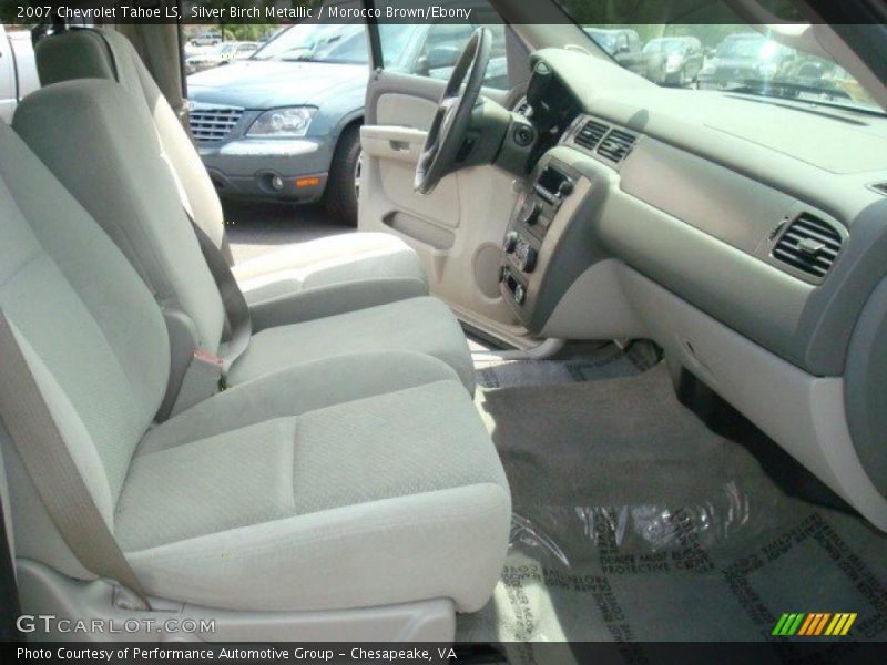 Silver Birch Metallic / Morocco Brown/Ebony 2007 Chevrolet Tahoe LS