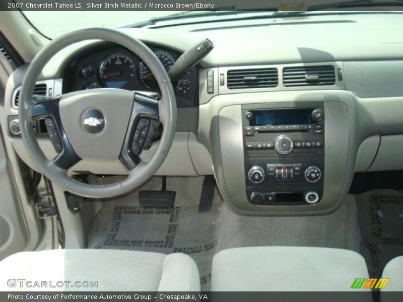 Silver Birch Metallic / Morocco Brown/Ebony 2007 Chevrolet Tahoe LS