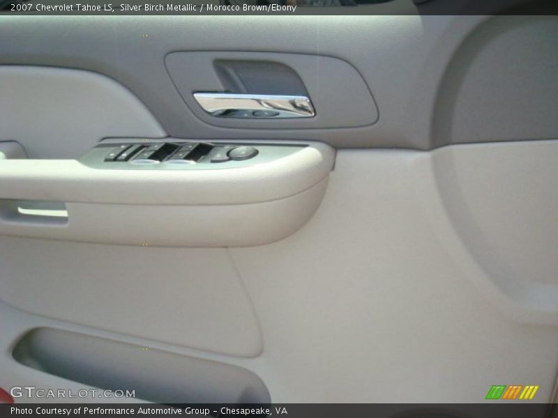 Silver Birch Metallic / Morocco Brown/Ebony 2007 Chevrolet Tahoe LS