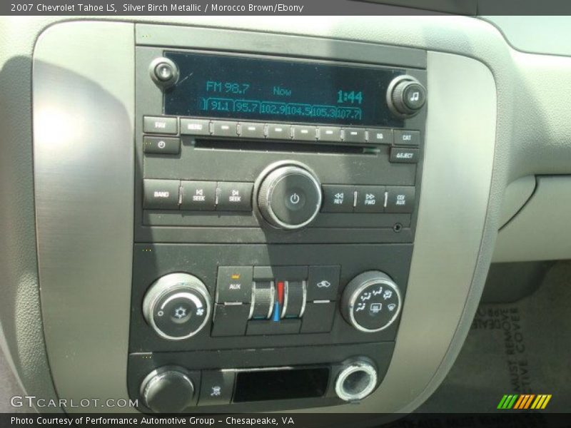 Silver Birch Metallic / Morocco Brown/Ebony 2007 Chevrolet Tahoe LS
