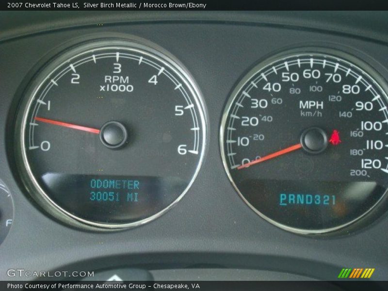 Silver Birch Metallic / Morocco Brown/Ebony 2007 Chevrolet Tahoe LS