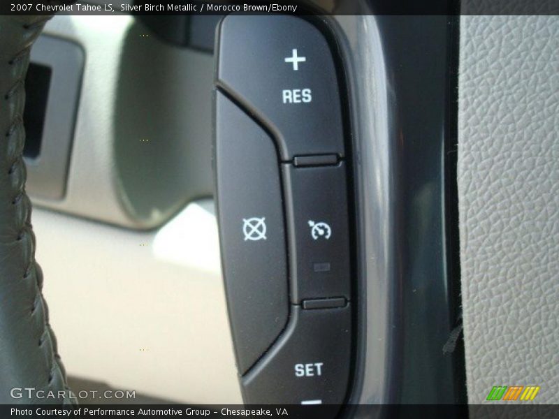 Silver Birch Metallic / Morocco Brown/Ebony 2007 Chevrolet Tahoe LS