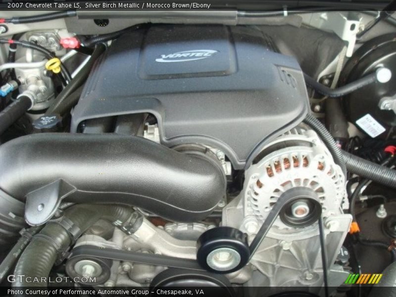 Silver Birch Metallic / Morocco Brown/Ebony 2007 Chevrolet Tahoe LS