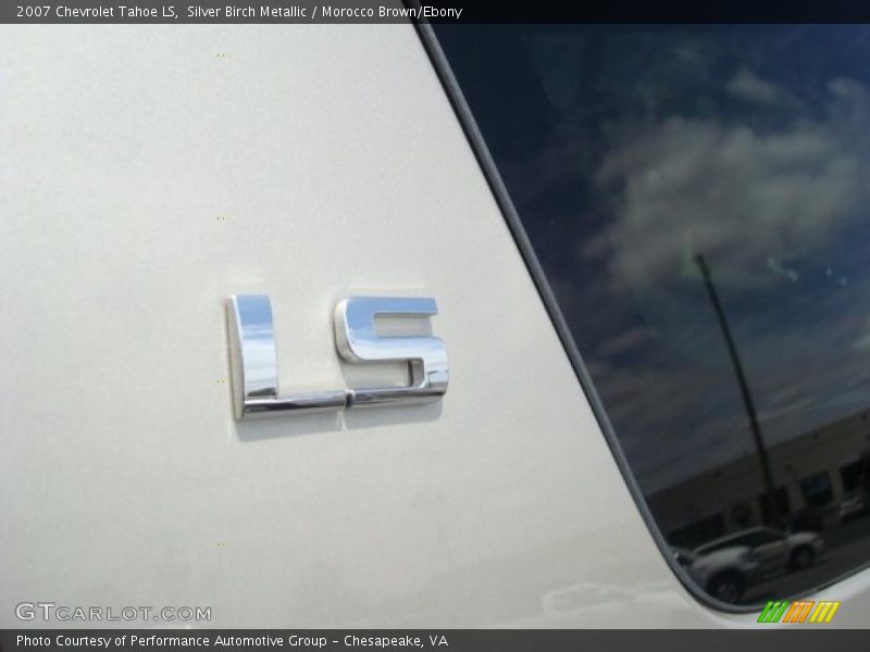 Silver Birch Metallic / Morocco Brown/Ebony 2007 Chevrolet Tahoe LS