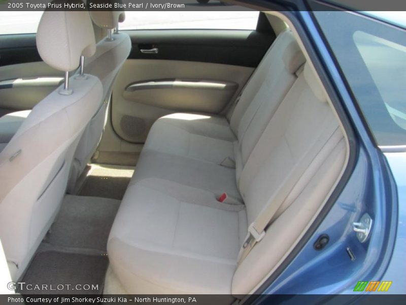 Seaside Blue Pearl / Ivory/Brown 2005 Toyota Prius Hybrid