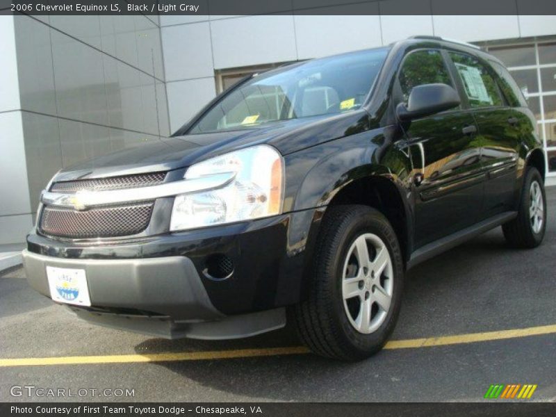 Black / Light Gray 2006 Chevrolet Equinox LS