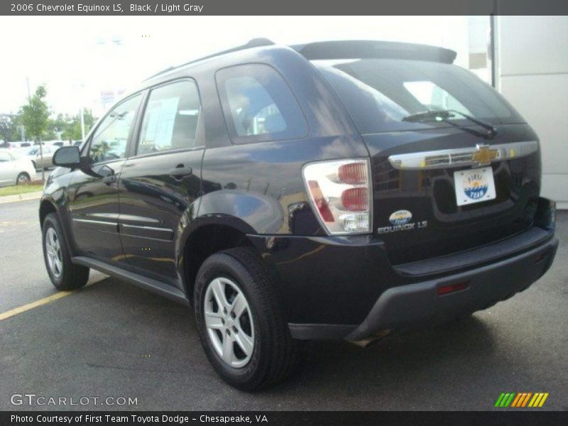 Black / Light Gray 2006 Chevrolet Equinox LS