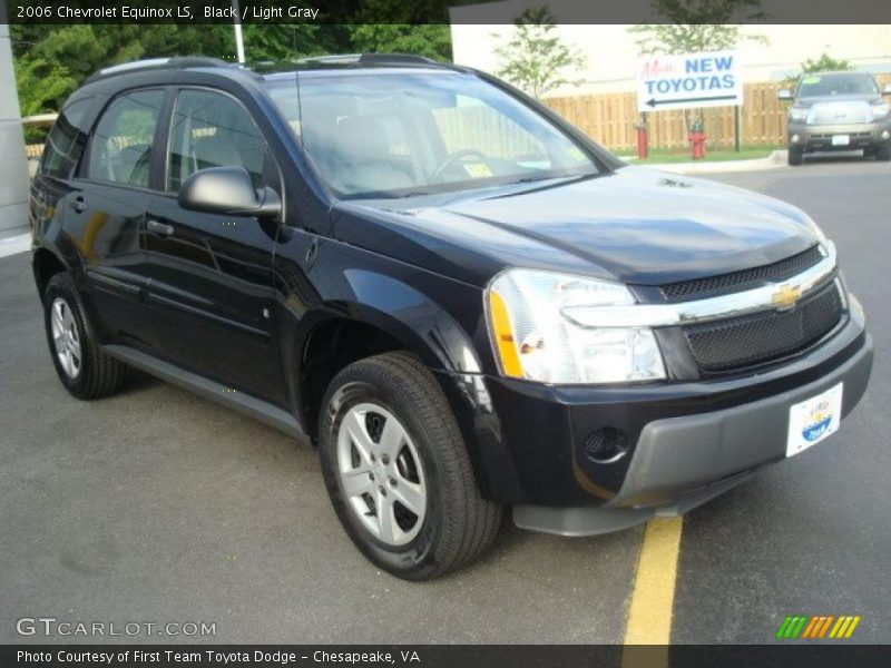 Black / Light Gray 2006 Chevrolet Equinox LS