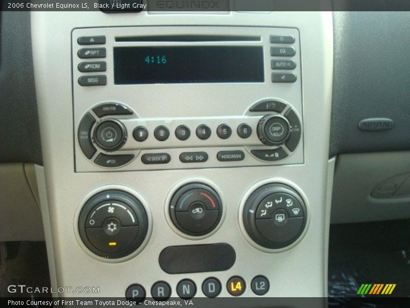 Black / Light Gray 2006 Chevrolet Equinox LS